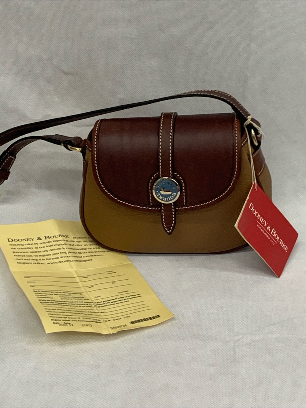 Dooney Exclusive Mini Flap Bag.